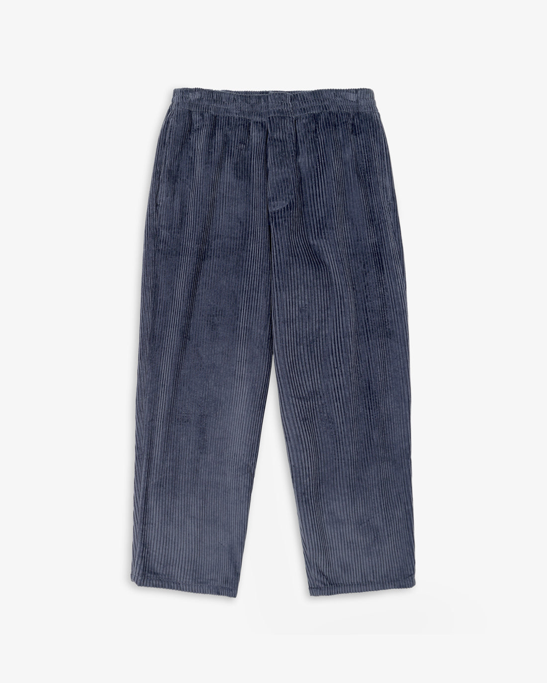 Weite Cord Hose Bio Baumwolle - Blau