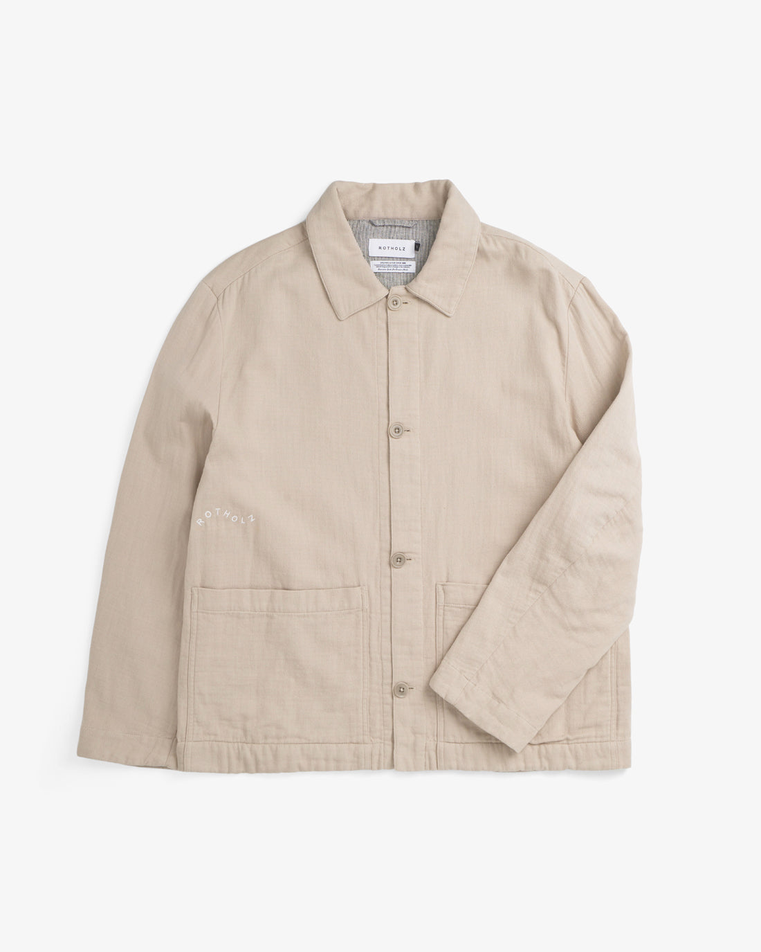 Leichte Jacke Bio Baumwolle - Sand
