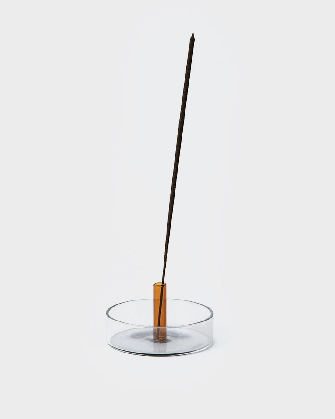 GLAS-RÄUCHERSTÄBCHENHALTER – BERNSTEIN