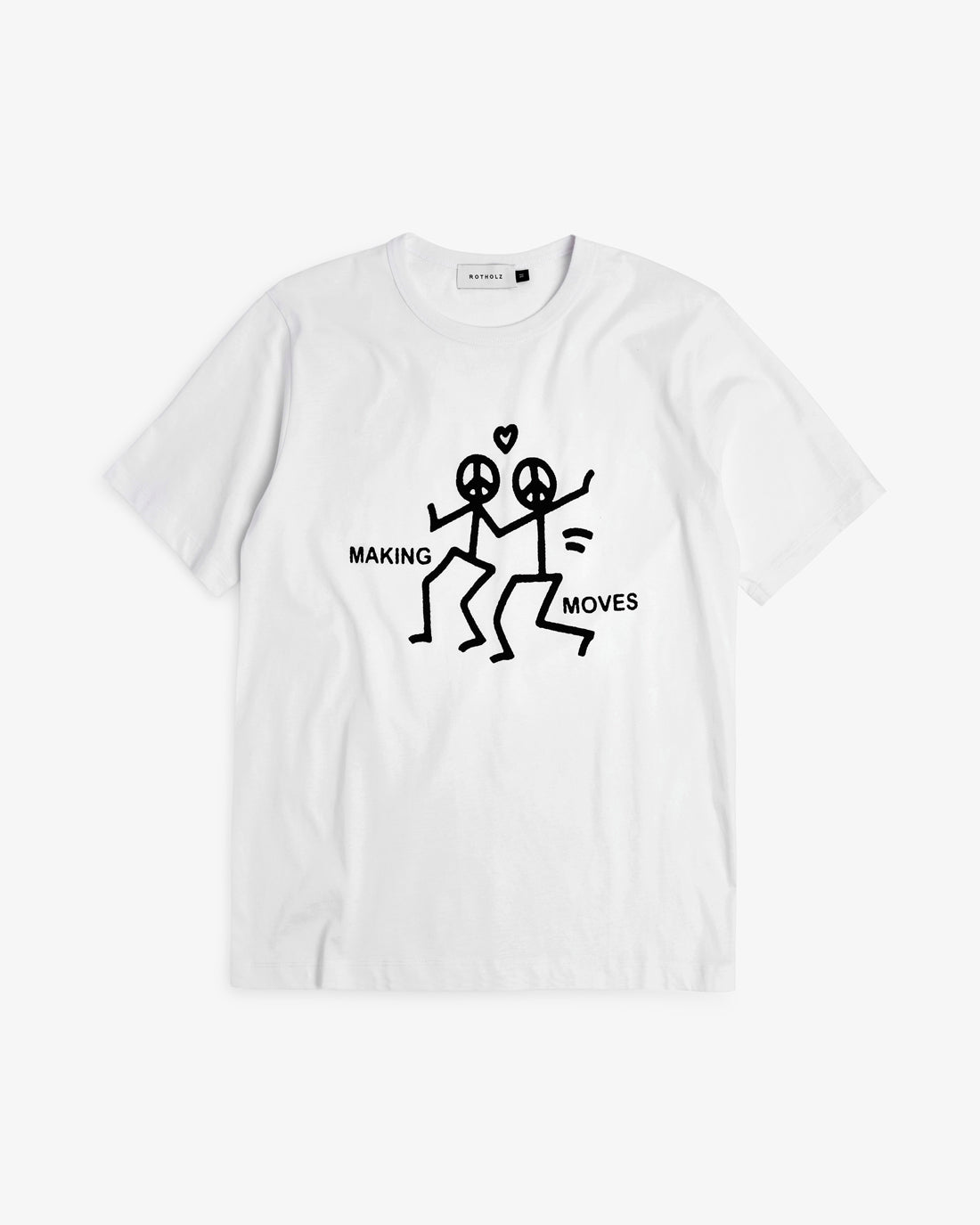 Making Moves T-Shirt Bio Baumwolle - Weiß