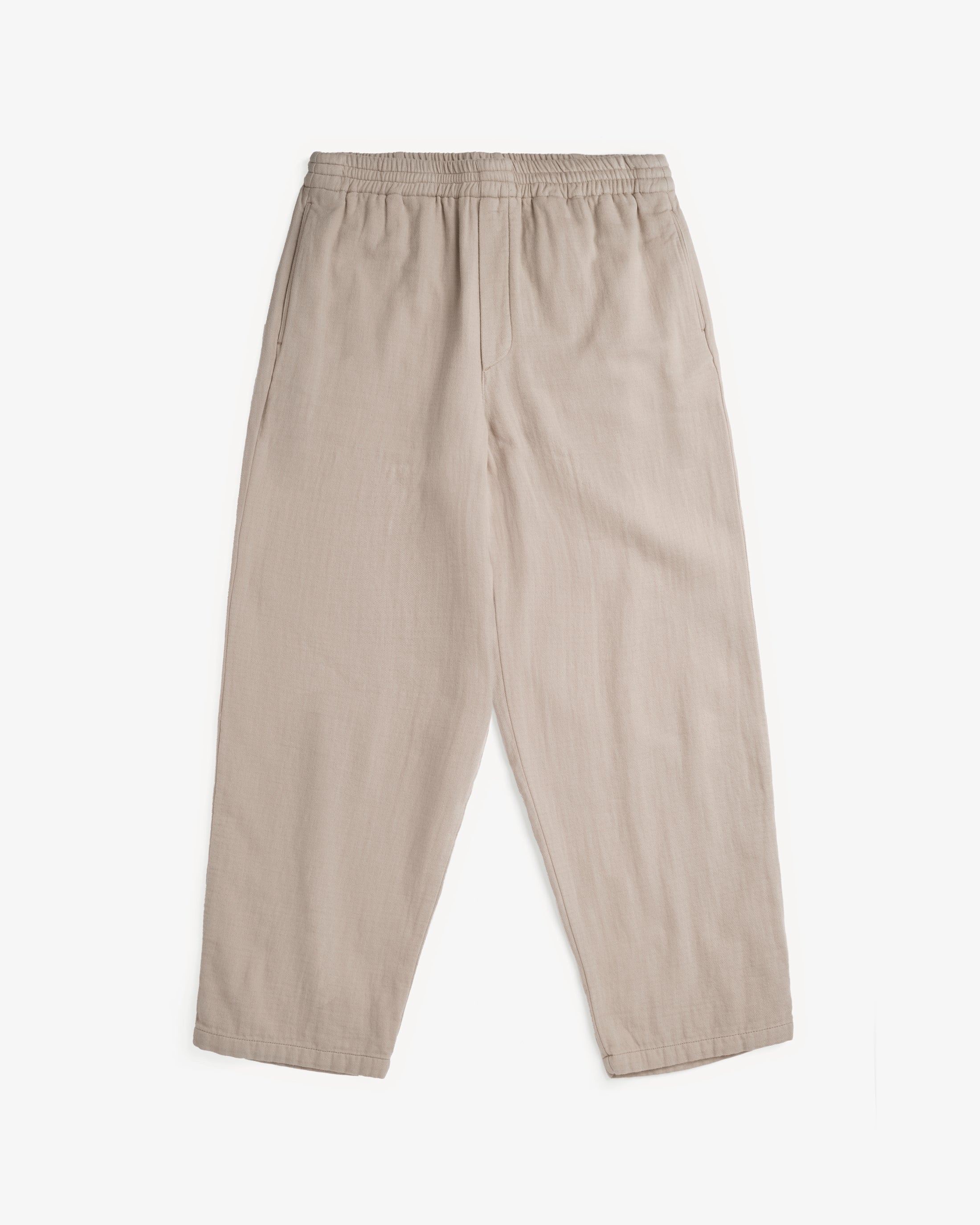 Weite Hose Bio Baumwolle - Sand
